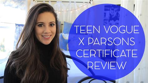 Teen Vogue X Parsons Certificate Program Review Youtube