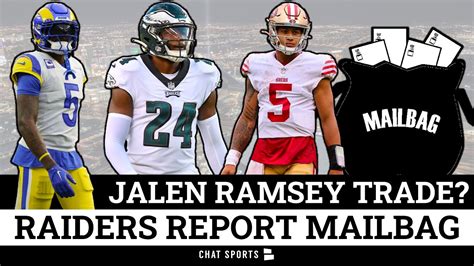Raiders Trade Rumors On Trey Lance And Jalen Ramsey Raiders Rumors