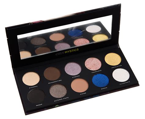 Bad Habit Cult Mystics Luxe Eyeshadow Palette Review And Swatches Fre Mantle Beautican Your