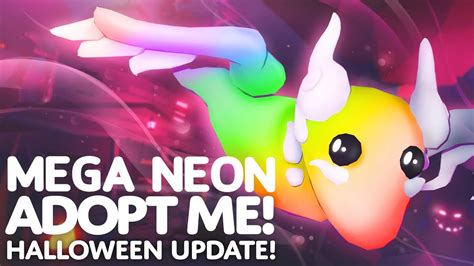 All Mega Neon Halloween Pets In Adopt Me Adopt Me 2021 Halloween