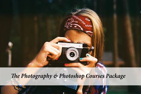 The Photography And Photoshop Courses Package Master Bundles