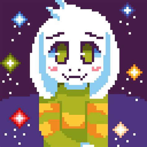 Undertale asriel colored sprite, hd png download is free transparent png image. Asriel PixelArt by Jany-chan17 on DeviantArt