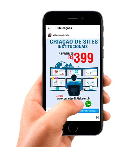 Panfletagem Digital GMARTES Digital Criação de Sites