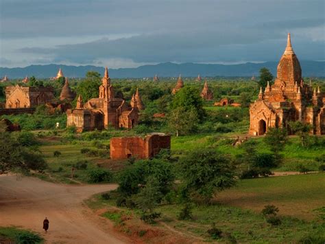 The Historic Temples Of Bagan In Burma Myanmar