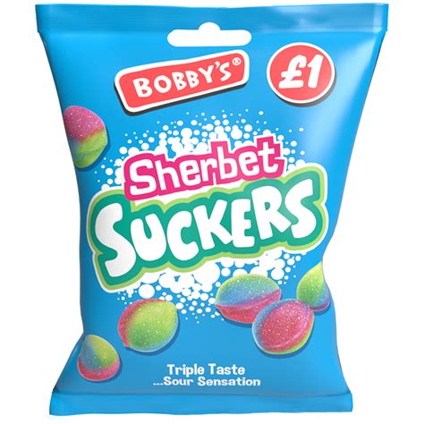 Sherbet Suckers Bobbys Foods