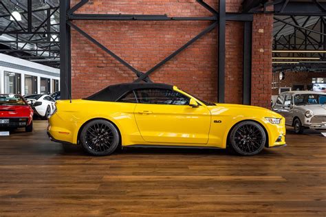 Ford Mustang Convertible Yellow 29 Richmonds Classic And Prestige