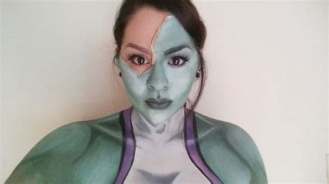 She Hulk Makeup Face And Body Paint Face And Body Paint Makeup Face