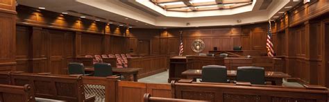 Cropped Courtroom In Us District Court In Wichita Ks A Law Blog