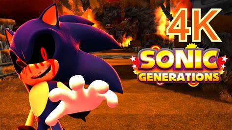 Sonic Generations Sonicexe Mod No Hud 4k 60 Fps Youtube
