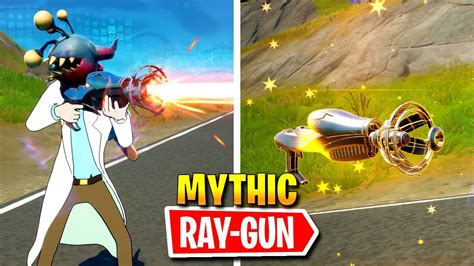 How To Get The New Mythic Ray Gun In Fortnite Season 7 Youtube