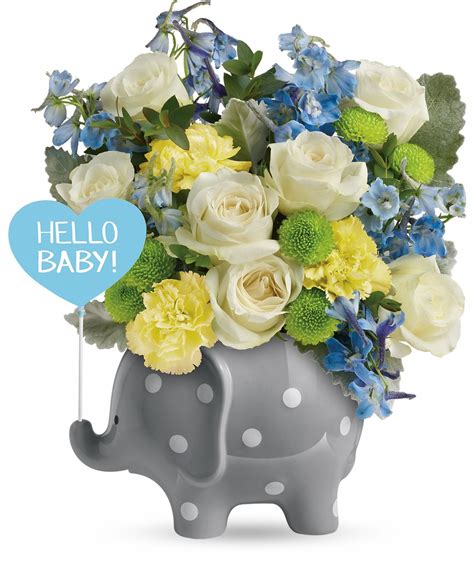 Isabella Blog Baby Boy Flowers Arrangements A New Flower Vase For A