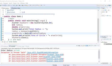 Exception In Thread Main Java Util Inputmismatchexception At Java Util Scanner Smartadm Ru