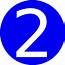 Blue Roundedwith Number 22 Clip Art At Clkercom  Vector