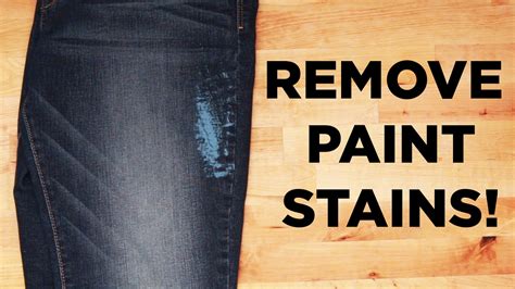 It detects and removes all files. How to Remove Paint Stains - YouTube