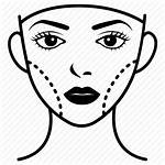 Surgery Plastic Icon Cosmetic Facial Cheek Reconstruction