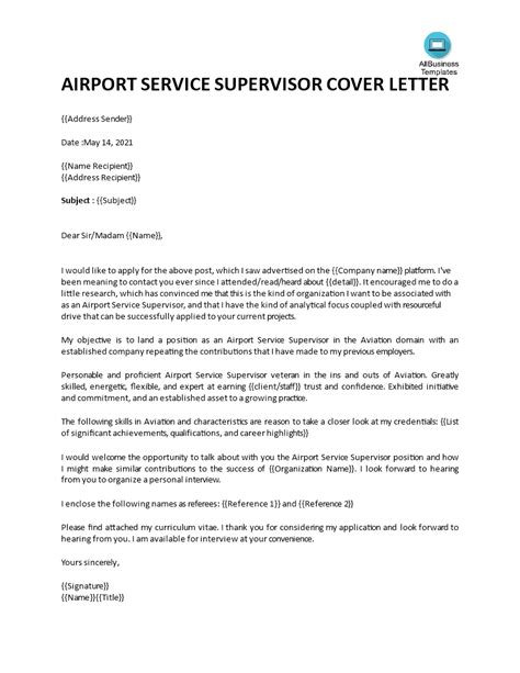 Sample Cover Letter For Airline Customer Service Agent To Aid You In Creating A Cover Letter