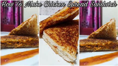 Licious Style Chicken Spread Recipe 😋 Homemade Chicken Sandwich Spread Malabar Tasty