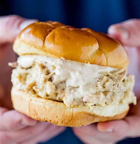 Slow Cooker Chicken Caesar Sandwiches The Best Blog Recipes