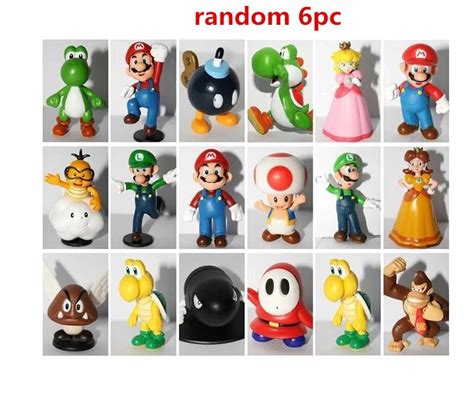 Super Mario Bros Mario Luigi Toad Bowser Yoshi Peach Daisy Goomba Koopa Wario Tv Movie Video