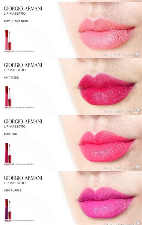 Giorgio Armani Lip Maestro Lipstick Lips Giorgio Armani