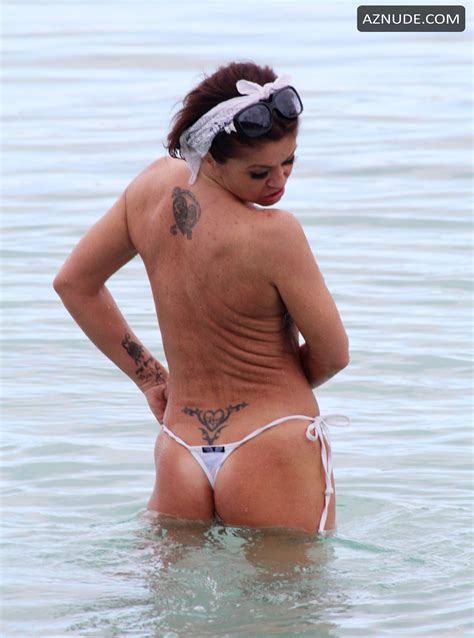Danniella Westbrook Topless On The Beach While Enjoying A Sunshine Break In Tenerife Spain Aznude