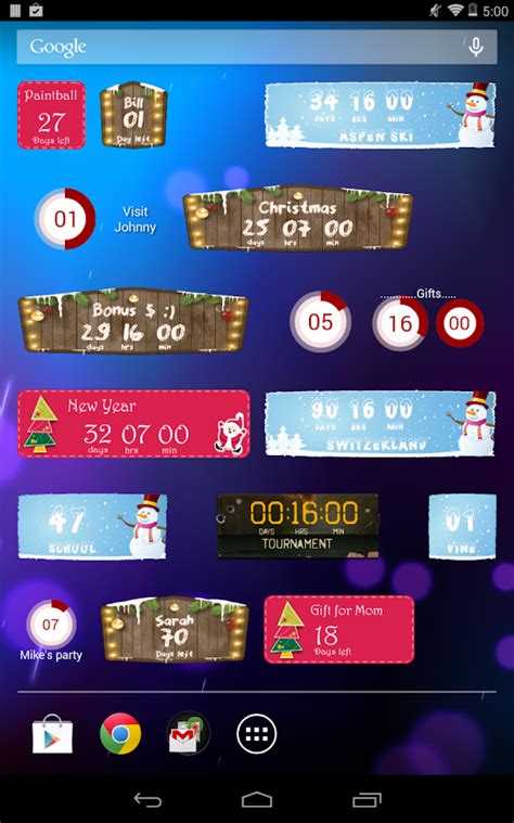 Spam is not allowed here. Countdown Widget - Android Apps on Google Play