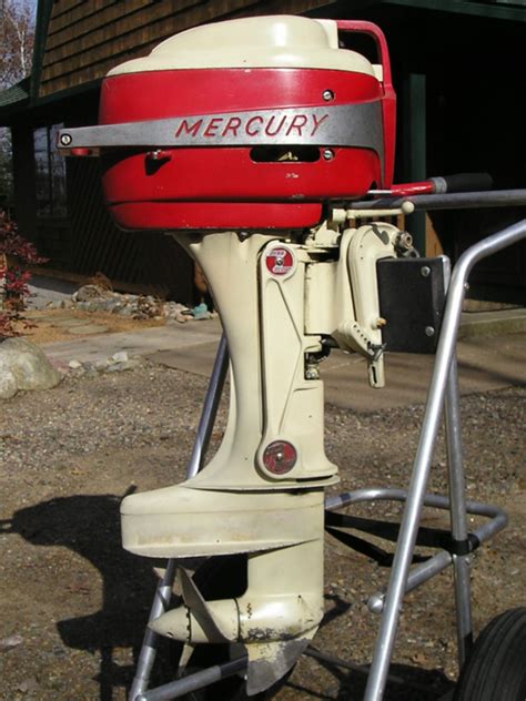 Mercury Outboard Motor Circa 1950s Classic Outboards Pinterest