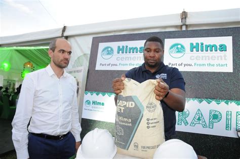 Hima Cement Launches Rapidset Cement Showbizuganda
