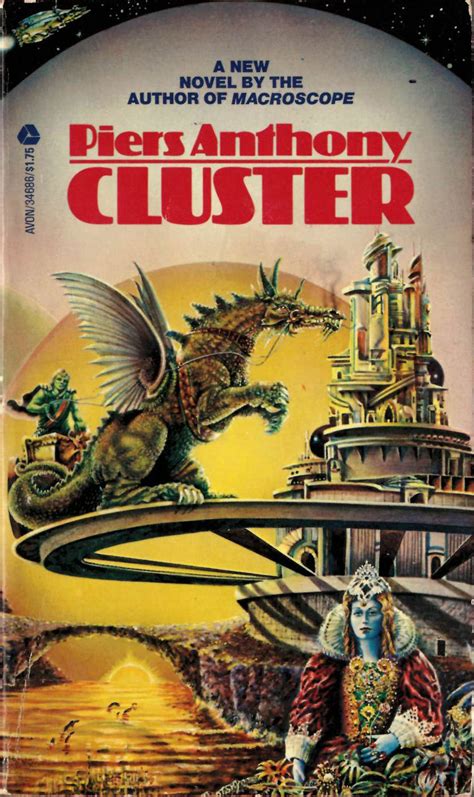 the 25 cent paperback cluster by piers anthony cover by ron walotsky science fiction