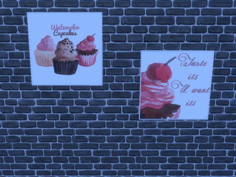 The Sims Resource Cupcake Painting