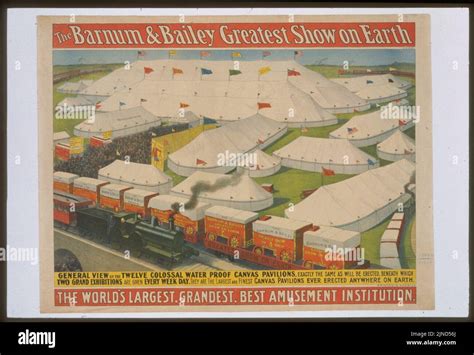 The Barnum Bailey Greatest Show On Earth The World S Largest Grandest Best Amusement