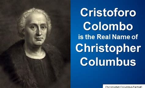 Who Is Christopher Columbus Facts