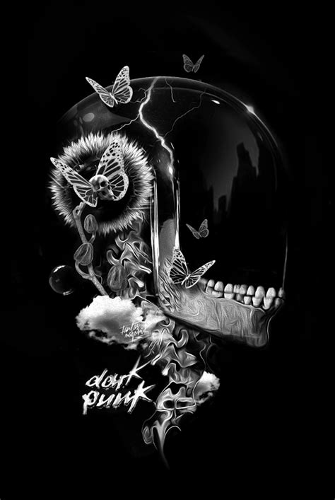 Fantasmagorik Dark Punk Ii By Obery Nicolas Via Behance Skull Art