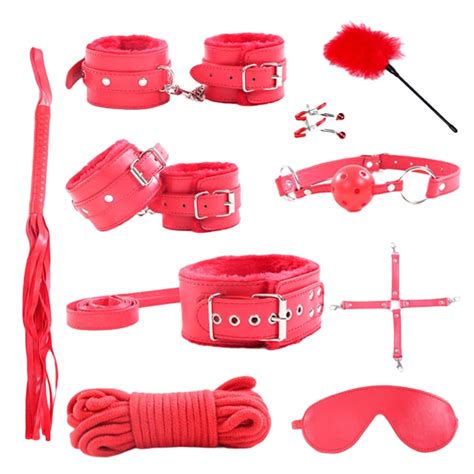 Buy Remina Junji Ito 10 Piecesset Sex Tool Bondage Leather Fetish Kit Restraint Slave Sex Toy