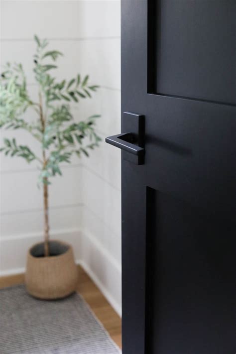 choosing our hardware with emtek cristin cooper black interior doors doors interior doors