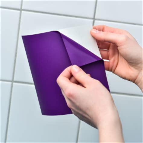 Neue fliesenoptik im bad und in der küche im handumdrehen und kinderleicht. Foliesen - Die Nr. 1 für Fliesenaufkleber & Fliesenfolie