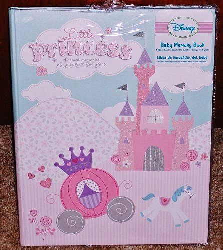 Disney Little Princess Baby Memory Book Pink Ebay