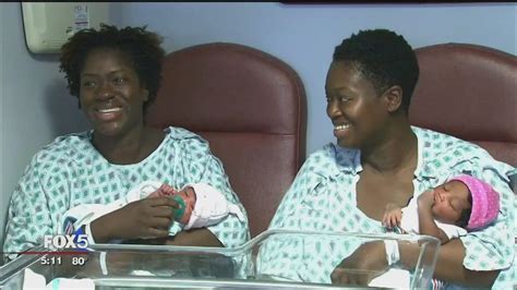 Sisters Give Birth On The Same Day In The Same Hospital On Their Dad