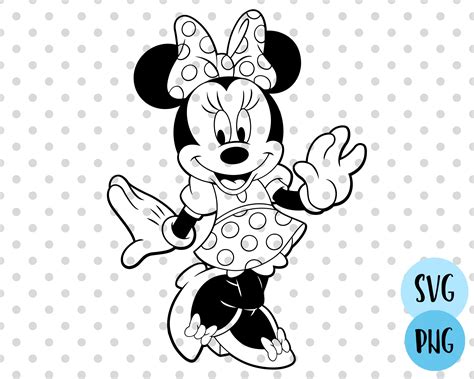 Minnie Mouse Svg Vector