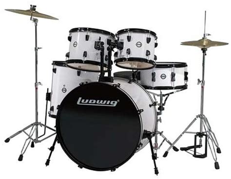 Ludwig Lc175 Accent Drive Complete Drum Kit 5 Piece Zzounds