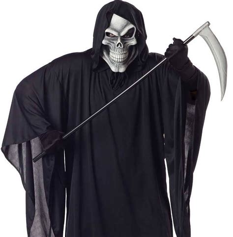 Plus Size Grim Reaper Mens Costume Mens Halloween Costumes