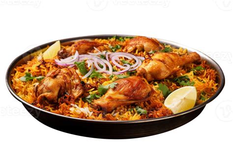 Delicious Chicken Biryani Isolated On Transparent Background 27144481 Png