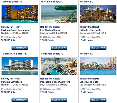 Same page link to offer details. Priority Club: Select Holiday Inn Resort Flash Sale Using ...