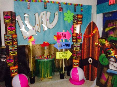 Hawaiian Luau Decorations. School Dinner Dance ideas ...