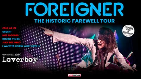 Foreigner Announces Farewell Tour The Music Universe