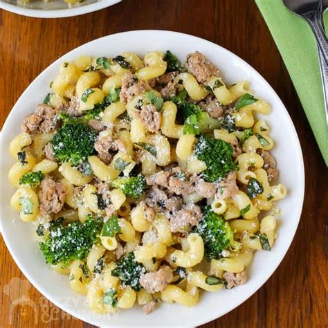 Easy Ground Turkey Broccoli Pasta Dinner Recipe Cart