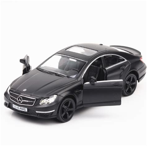 136 Mercedes Benz Cls Amg Metal Diecast Model Toy Car Pullback Matte