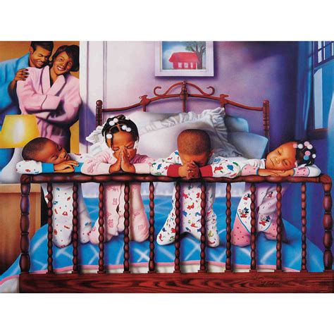 Their Nightly Prayers By Alan Hicks African American Jigsaw Puzzle The Black Art Depot