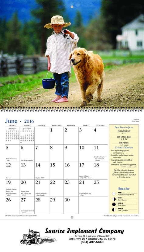 Old Farmers Almanac Calendar Printable Word Searches