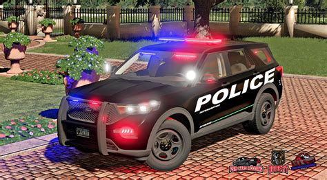 Mod Ford Explorer 2020 Police Interceptor V10 Farming Simulator 22